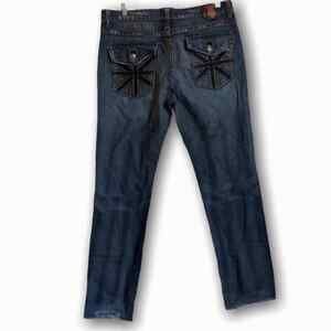 Monarchy men’s straight‎ bootcut jeans Size 38 Blue Denim